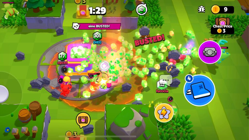 squad busters, supercell, gameplay