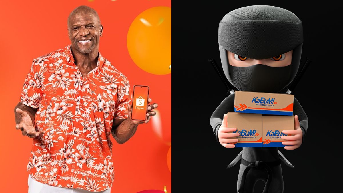 shopee, kabum, terry crews, ninja