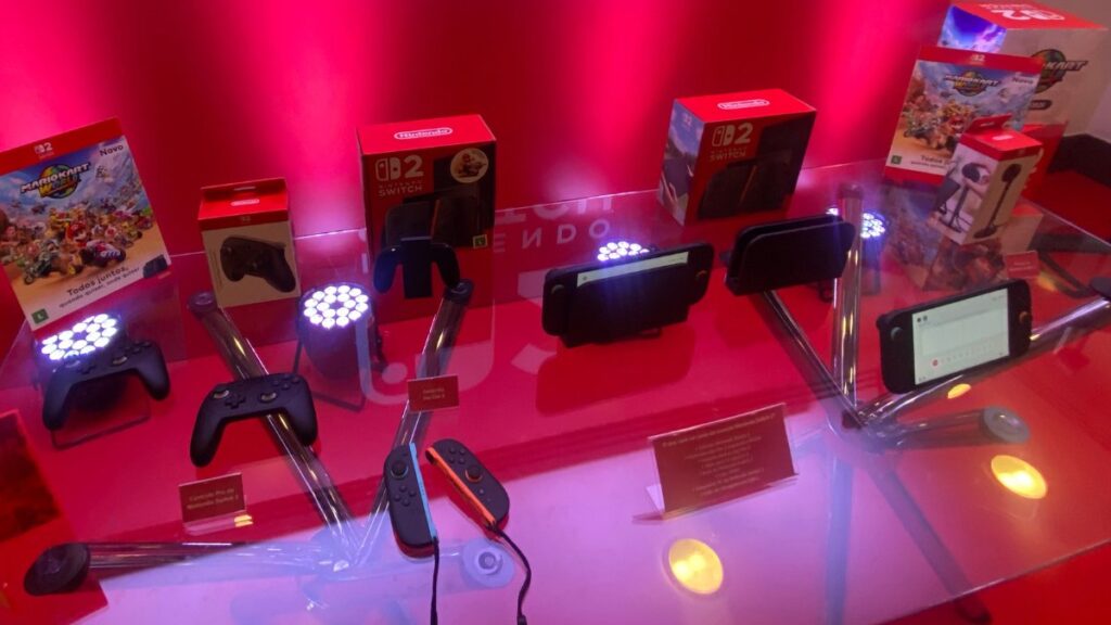 nintendo, switch 2, acessórios, console
