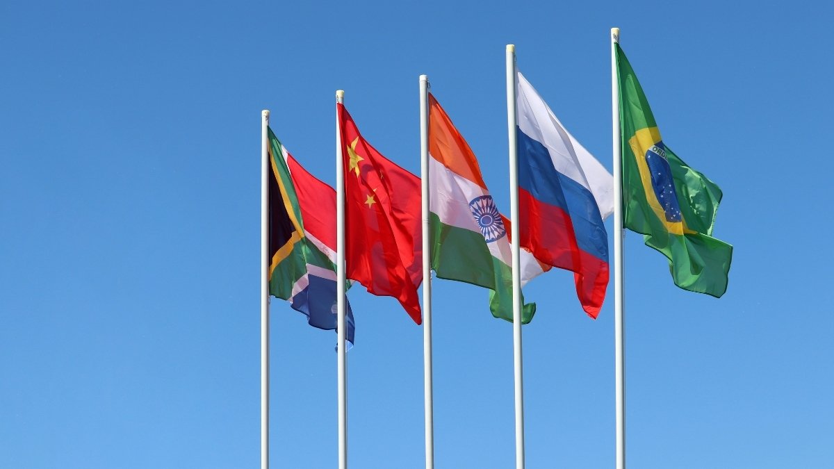brics, bandeiras, brasil, russia, india, china, africa do sul
