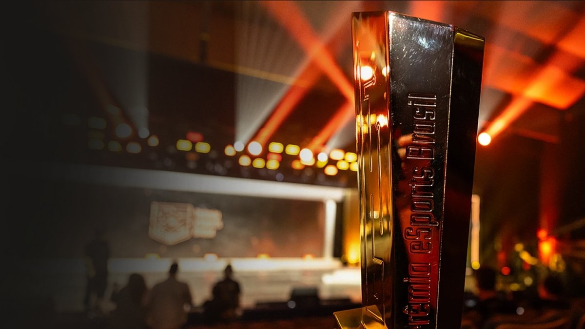 peb, prêmio esports brasil, player1, v3a, premiacao, troféu