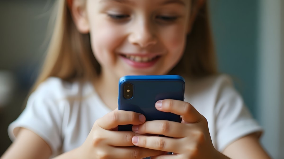 criança, smartphone, celular, roblox