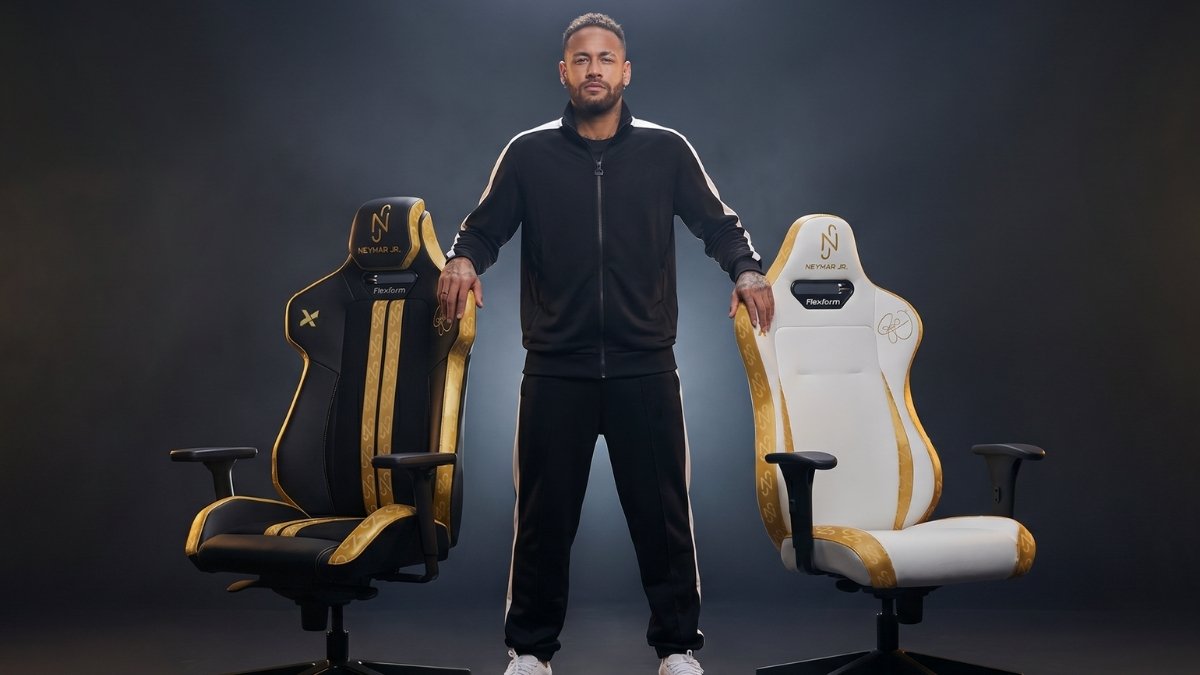 flexform, neymar, cadeira gamer