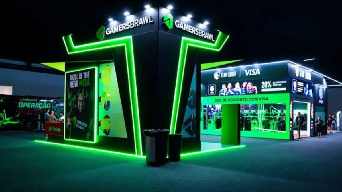 gamers brawl, bgs, brasil game show, estande